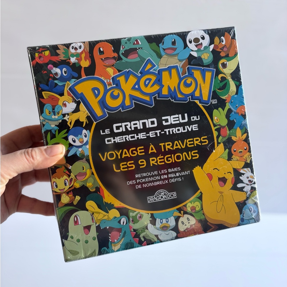 Pokemon Cherche et Trouve Board Game French Edition Sealed
